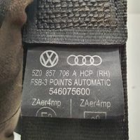 Volkswagen Fox Pas bezpieczeństwa fotela przedniego 5Z0857706A