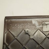 Volkswagen Touareg I Panel popielniczki przedniej tunelu środkowego 7L6857351