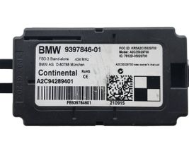 BMW 3 F30 F35 F31 Rengaspaineen valvontayksikkö 61359397846