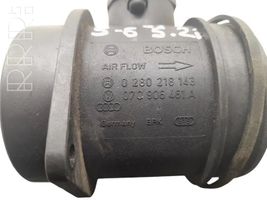 Audi A6 S6 C6 4F Mass air flow meter 07C906461A