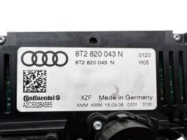 Audi A4 S4 B8 8K Блок управления кондиционера воздуха / климата/ печки (в салоне) 8T2820043N