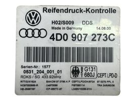 Audi A6 Allroad C6 Padangų slėgio valdymo blokas 4D0907273C