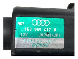 Audi A8 S8 D3 4E Jäähdytin-lämmittimen ohjausventtiili 4E0959617A