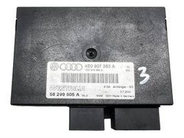 Audi A8 S8 D3 4E Centralina/modulo rimorchio barra di traino 4E0907383A