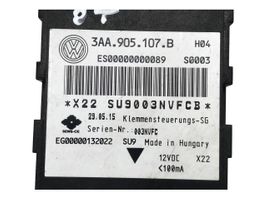Volkswagen PASSAT B7 Module de contrôle sans clé Go 3AA905107B