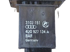 Audi A8 S8 D3 4E Interruttore ESP (controllo elettronico della stabilità) 4D0927134A