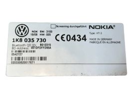 Volkswagen Golf IV Bluetoothin ohjainlaite/moduuli 1K8035730