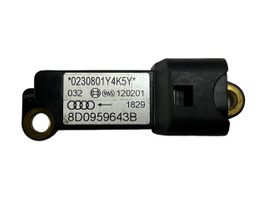 Audi A4 S4 B5 8D Sensor impacto/accidente para activar Airbag 8D0959643B