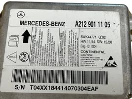 Mercedes-Benz E W212 Centralina/modulo airbag A2129011105