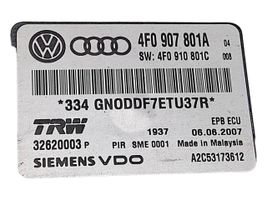 Audi A4 S4 B7 8E 8H Modulo di controllo del freno a mano 4F0907801A