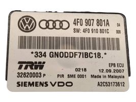 Audi A4 S4 B7 8E 8H Centralina/modulo sistema frenante 4F0907801A