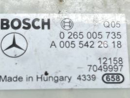 Mercedes-Benz E AMG W212 Czujnik przyspieszenia ESP A0055422618