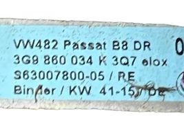 Volkswagen PASSAT B8 Binario barra tetto 3G9860034K