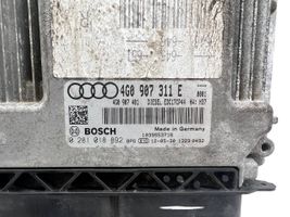 Audi A7 S7 4G Centralina/modulo del motore 4G0907311E