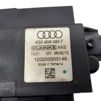 Audi Q5 SQ5 Polttoaineen ruiskutuspumpun ohjainlaite/moduuli 4G0906093F