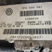 Volkswagen Touareg II Rama pomocnicza tylna 7P0500041