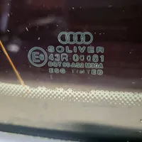 Audi A4 S4 B6 8E 8H Galinis šoninis kėbulo stiklas 43R00081