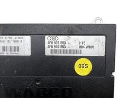 Audi A6 S6 C6 4F Module de commande suspension 4F0907553