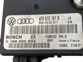 Audi A6 S6 C6 4F Centralina di gestione alimentazione 4F0915181B