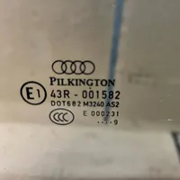 Audi Q7 4L Rear door window glass 43R001582