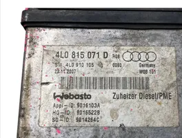 Audi Q7 4L Unité de préchauffage auxiliaire Webasto 4L0815071D