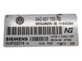 Volkswagen Touareg I Centralina scatola del differenziale 0AD927755AB