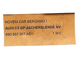 Audi A6 S6 C5 4B Peleninės apdaila 4B0857967AE