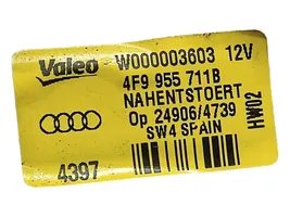 Audi A6 S6 C6 4F Takalasinpyyhkimen moottori 4F9955711B