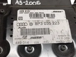 Audi A3 S3 A3 Sportback 8P Amplificatore 8P3035223