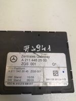 Mercedes-Benz E W211 Door central lock control unit/module A2114452500