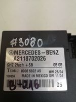 Mercedes-Benz R W251 Istuimen säädön moduuli A2118702026