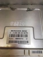 Mercedes-Benz CLS C219 Jousituksen ohjainlaite/moduuli A0365453232