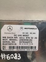 Mercedes-Benz SL R230 Bluetoothin ohjainlaite/moduuli A2118703226