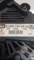 Mercedes-Benz B W245 Generaattori/laturi A2661540802