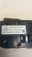 Mercedes-Benz C W204 Ilmastoinnin ohjainlaite A2048305790