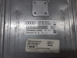 Audi A6 S6 C6 4F Centralina/modulo del motore 4F0907552C