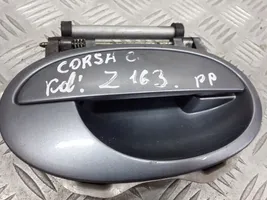 Opel Corsa C Klamka/wspornik zewnętrzny drzwi przednich 8048604