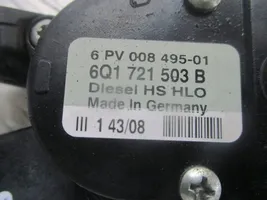Skoda Octavia Mk1 (1U) Czujnik położenia pedału gazu / przyspieszenia 6Q1721503B