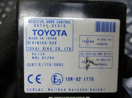 Toyota Corolla Verso E121 Muut laitteet 89741-0F010