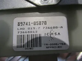 Toyota Avensis T250 Relè chiusura centralizzata 89741-05070