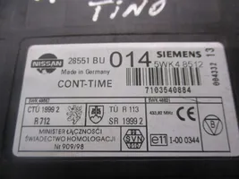 Nissan Almera Tino Modulo di controllo del corpo centrale 28551BU014