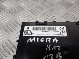 Nissan Micra Set scatola dei fusibili 284B2AX620