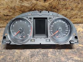 Volkswagen PASSAT B7 Compteur de vitesse tableau de bord 3AA920870L