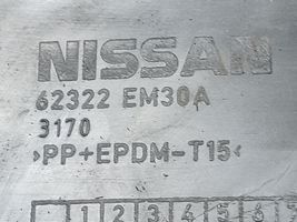 Nissan Tiida C11 Jäähdyttimen kehyksen suojapaneeli 62322EM30A