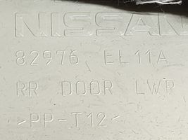 Nissan Tiida C11 Apmušimas galinių durų (obšifke) 82976EL11A