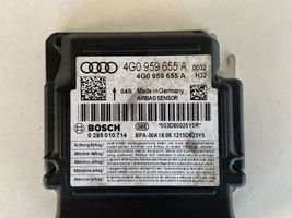 Audi A7 S7 4G Turvatyynyn ohjainlaite/moduuli 4G0959655A