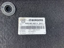 Audi A7 S7 4G Tavaratilan pohjan tekstiilimatto 4G8863463A