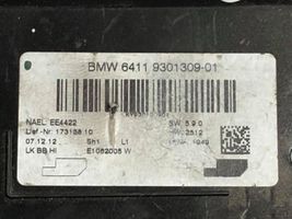 BMW 3 F30 F35 F31 Oro kondicionieriaus/ klimato/ pečiuko valdymo blokas (salone) 9301309