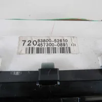 Toyota Yaris Tachimetro (quadro strumenti) 83800-52610