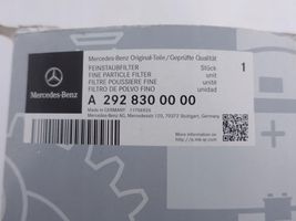 Mercedes-Benz GLE (W166 - C292) Micro filtro dell’aria abitacolo A2928300000